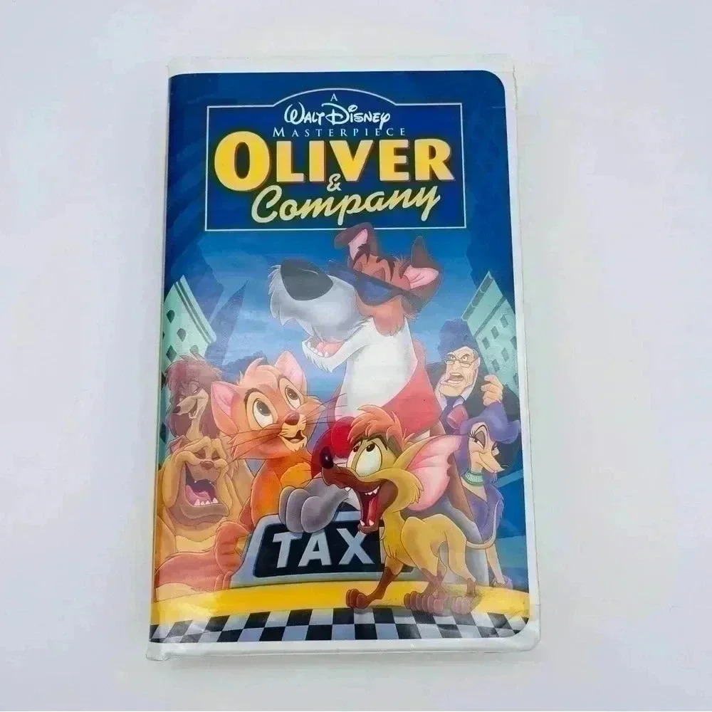 Vintage Walt Disney Masterpiece Oliver & Company VHS Tape #7897